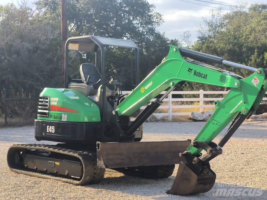 Bobcat E 45 Minigraafmachines < 7t