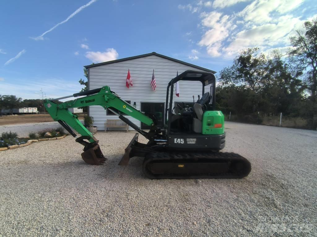 Bobcat E 45 Minigraafmachines < 7t