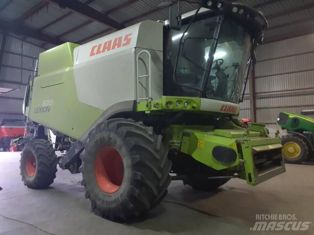 CLAAS Lexion 670 Maaidorsmachines