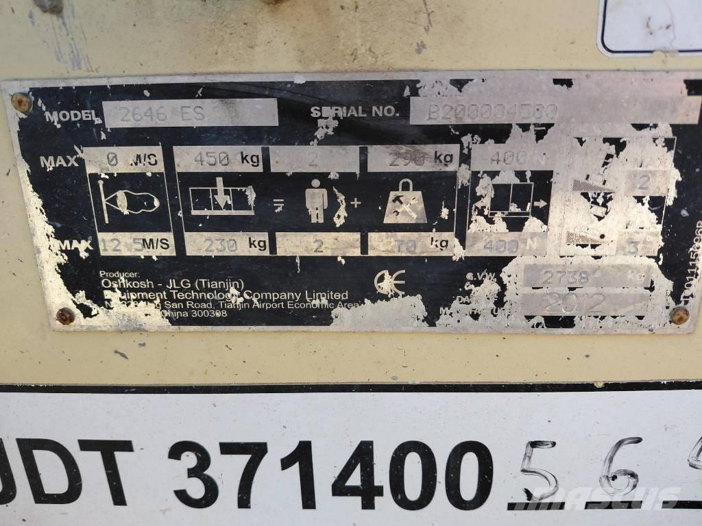 JLG 2646ES Schaarhoogwerkers