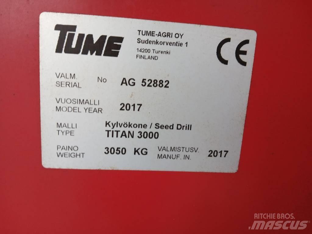 Tume Titan 3000 Zaaicombinaties