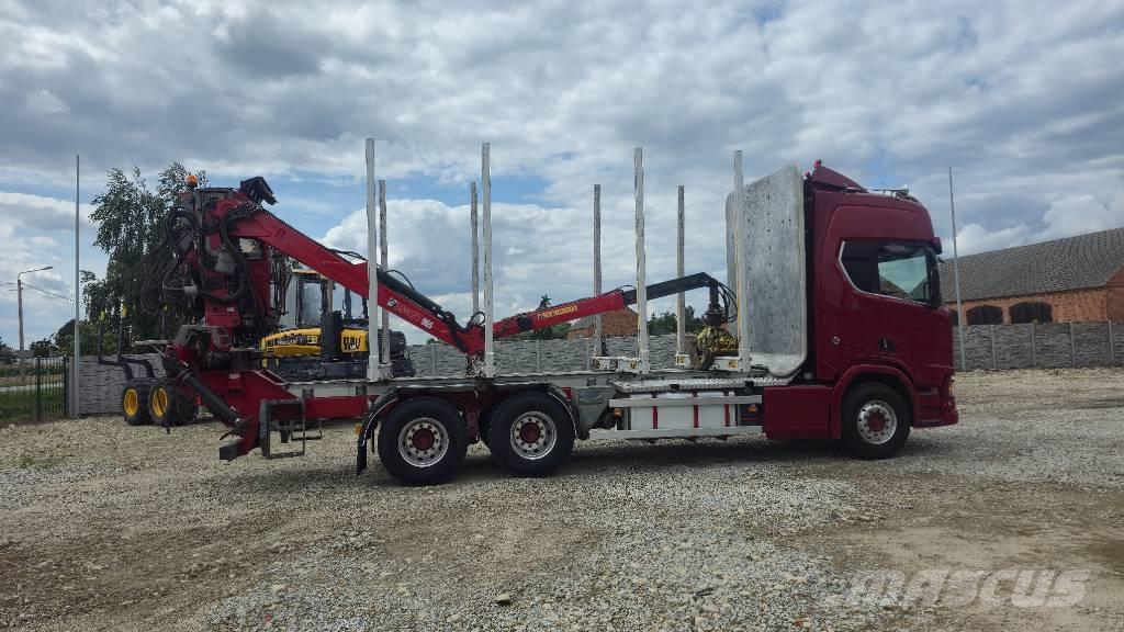 Scania R 650 Hout-Bakwagens