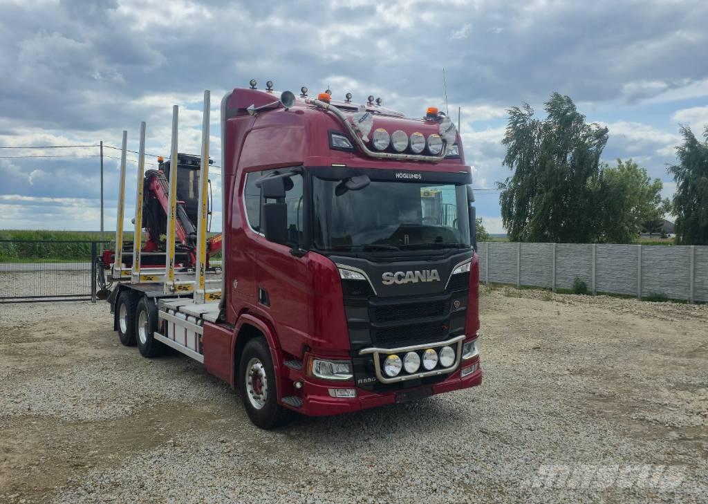 Scania R 650 Hout-Bakwagens