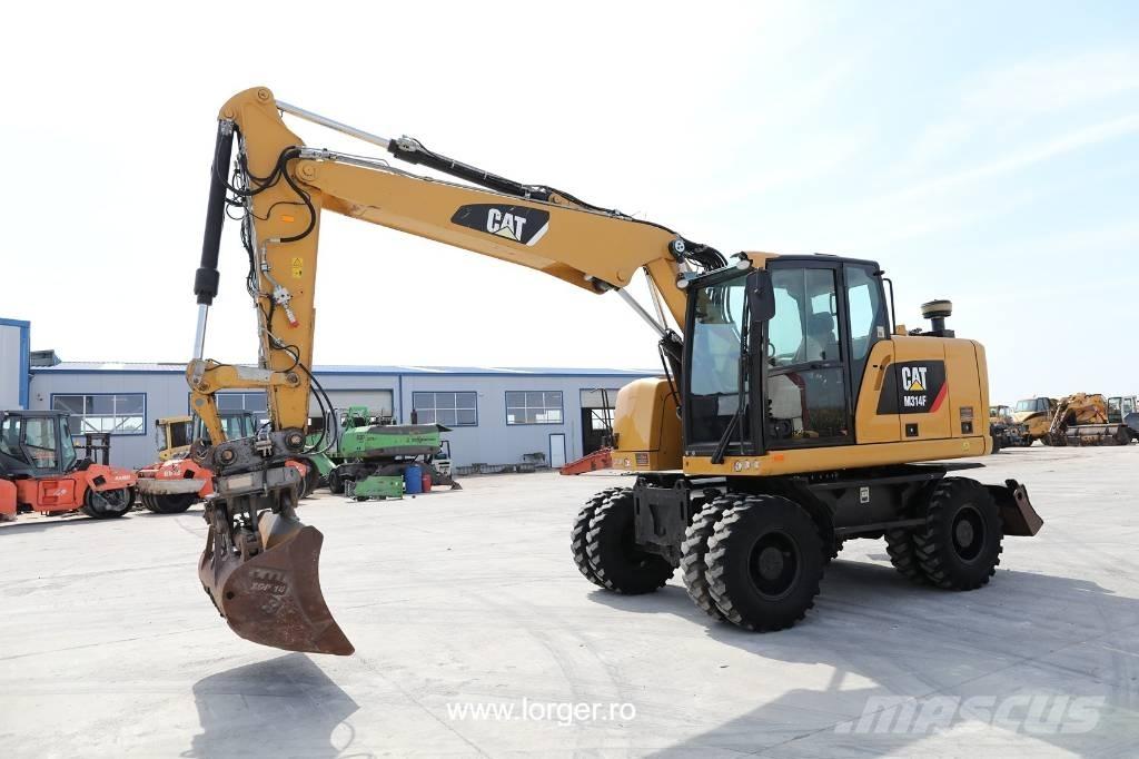 CAT M 314 F Wielgraafmachines