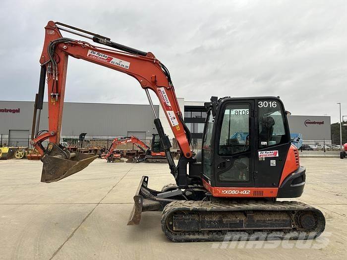 Kubota KX080-4A2 Midigraafmachines 7t - 12t