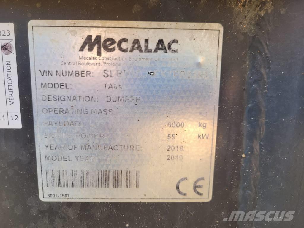 Mecalac TA 6.A Knik dumptrucks