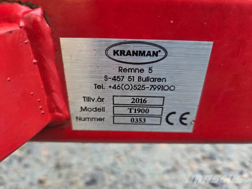 Kranman T1900 Bosbouwaanhangers