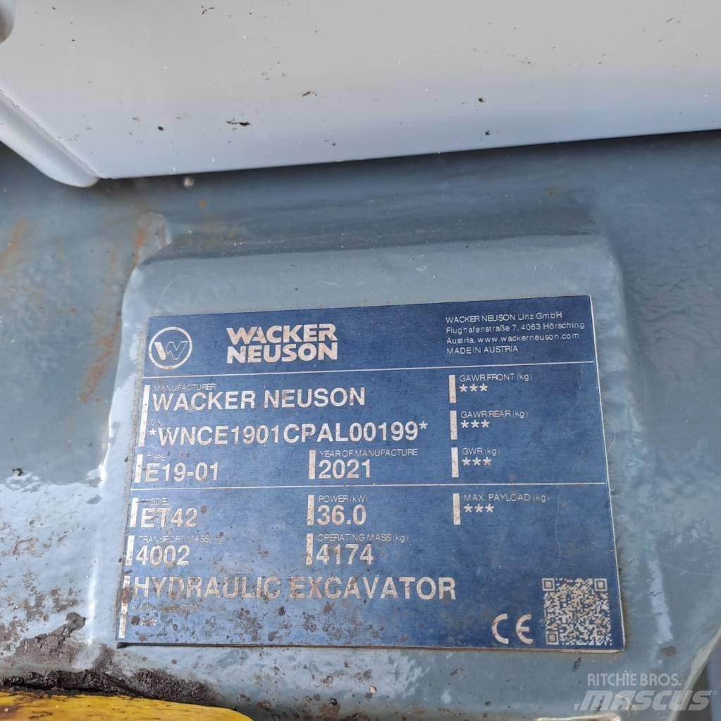 Wacker Neuson ET42 Rupsgraafmachines