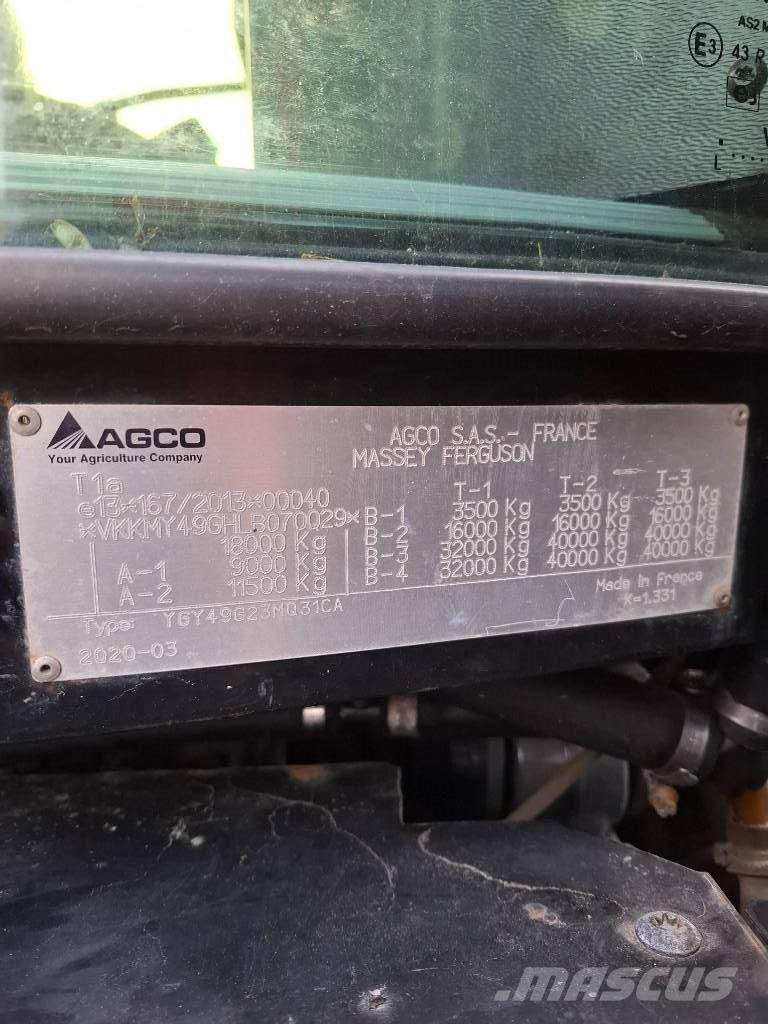 Massey Ferguson 8740 Tractoren