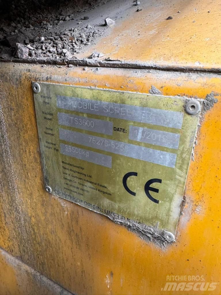 Tesab TS3600 Zeefinstallatie