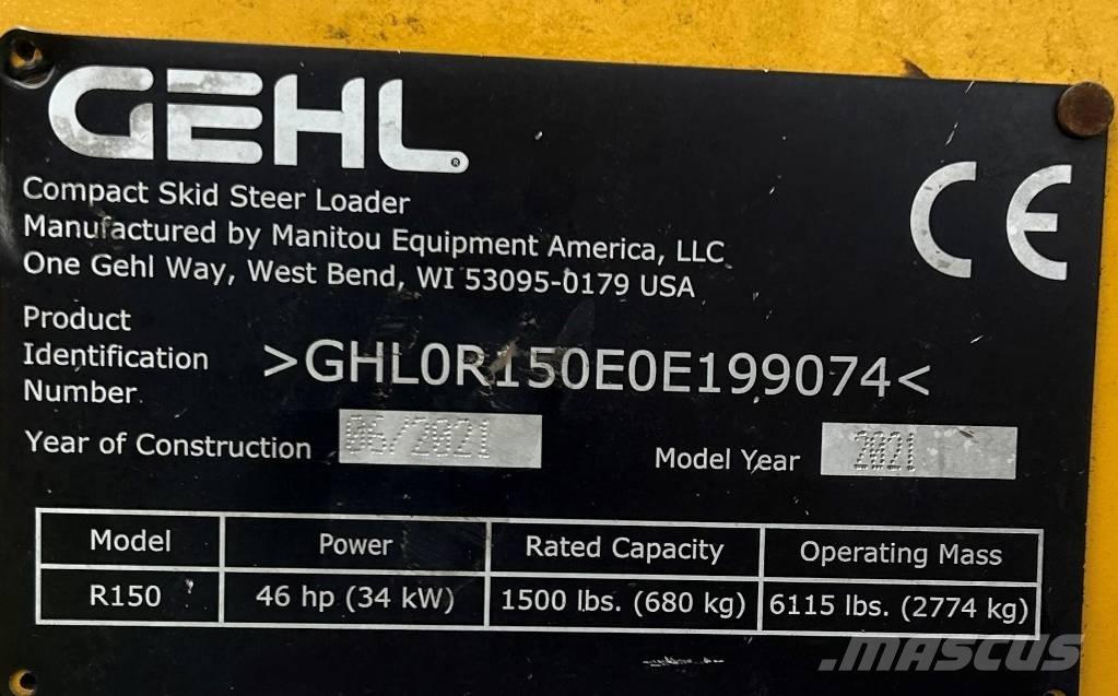 Gehl R150 Miniladers