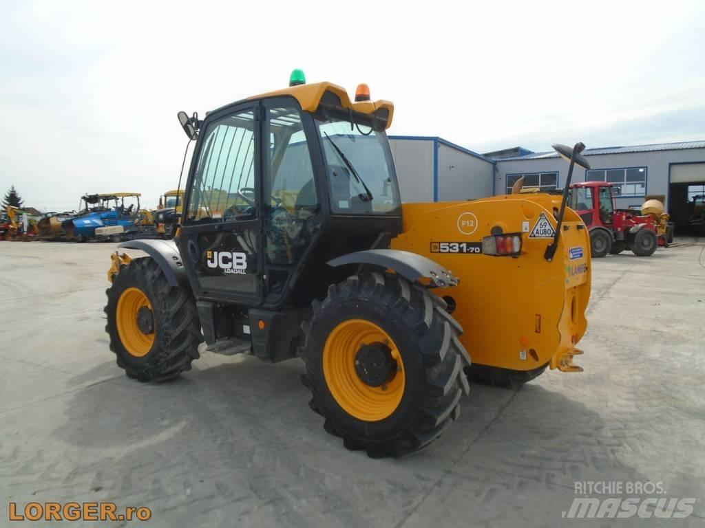 JCB 531-70 Verreikers voor landbouw