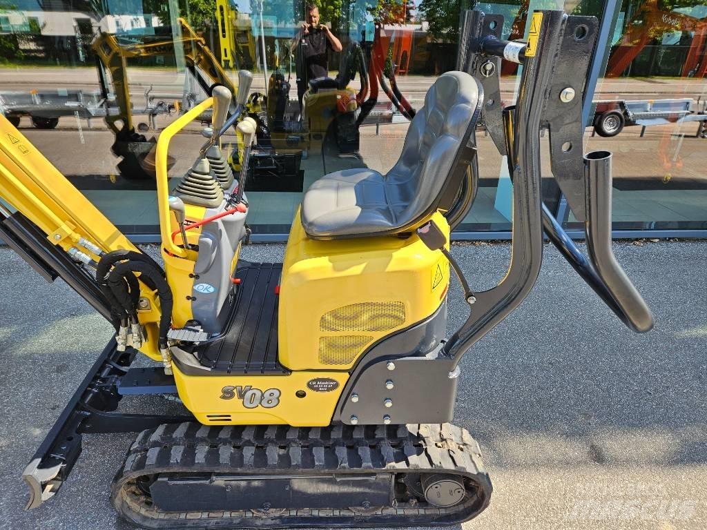 Yanmar SV 08 Minigraafmachines < 7t