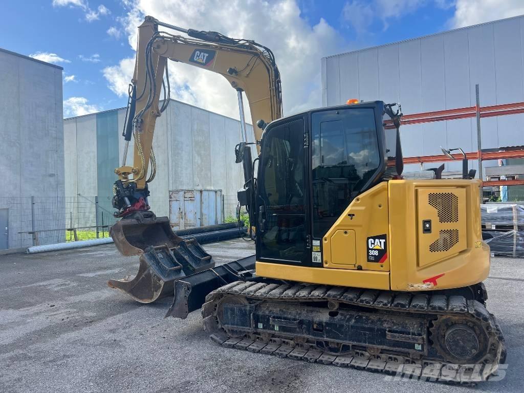 CAT 308 CR Midigraafmachines 7t - 12t