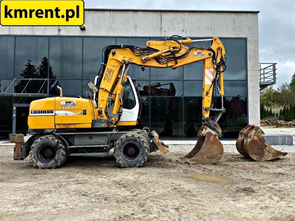 Liebherr A 314 Wielgraafmachines