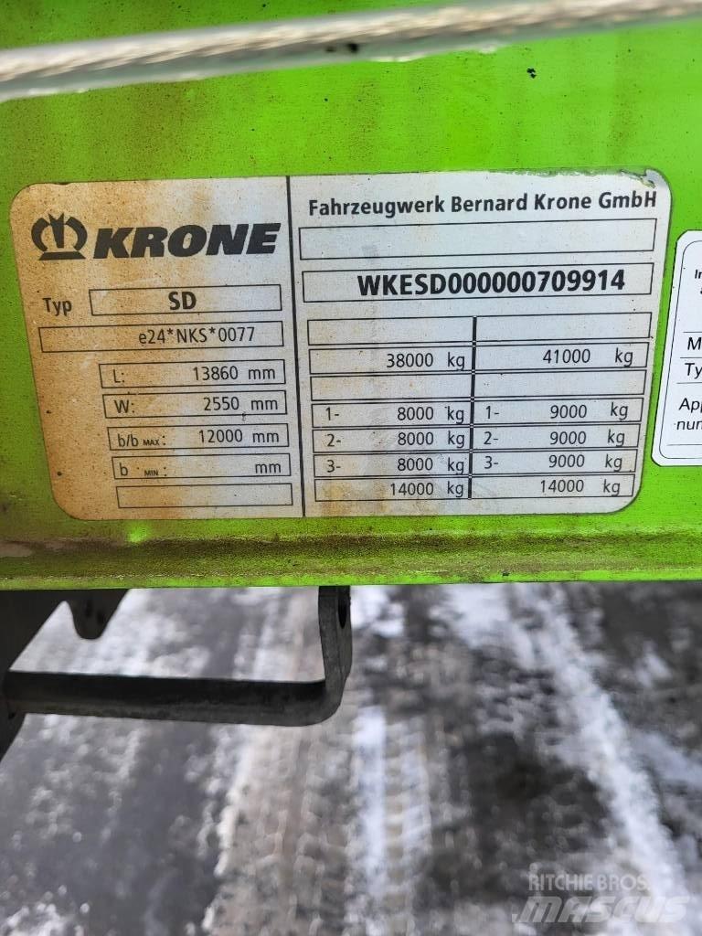 Krone SD Schuifzeilen