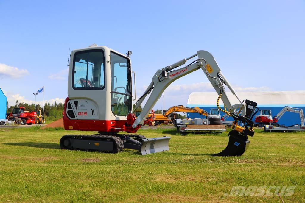 Takeuchi TB216 Minigraafmachines < 7t