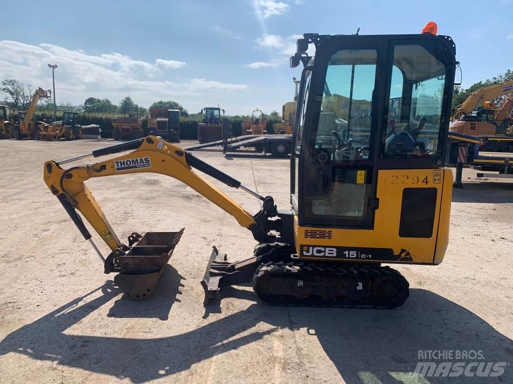 JCB 15 C-1 Minigraafmachines < 7t