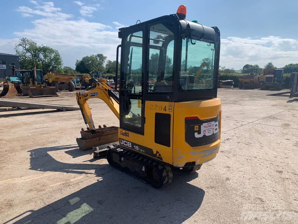 JCB 15 C-1 Minigraafmachines < 7t
