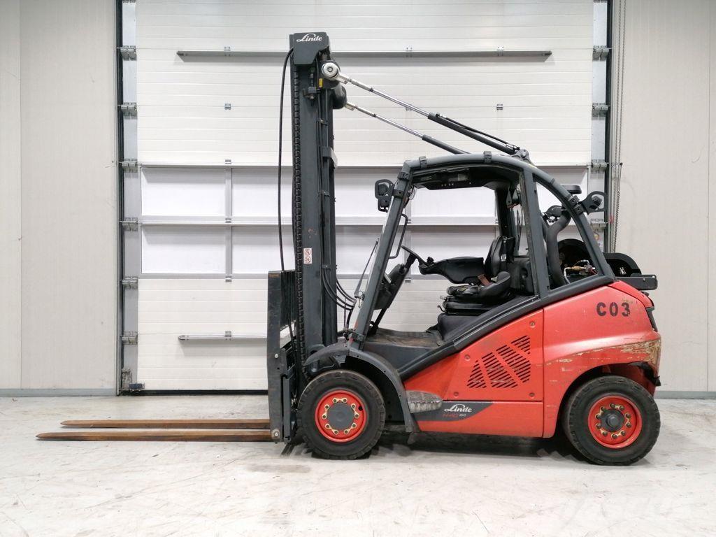 Linde H40T-02 LPG heftrucks