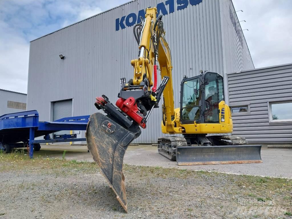 Komatsu PC80MR-5 Midigraafmachines 7t - 12t