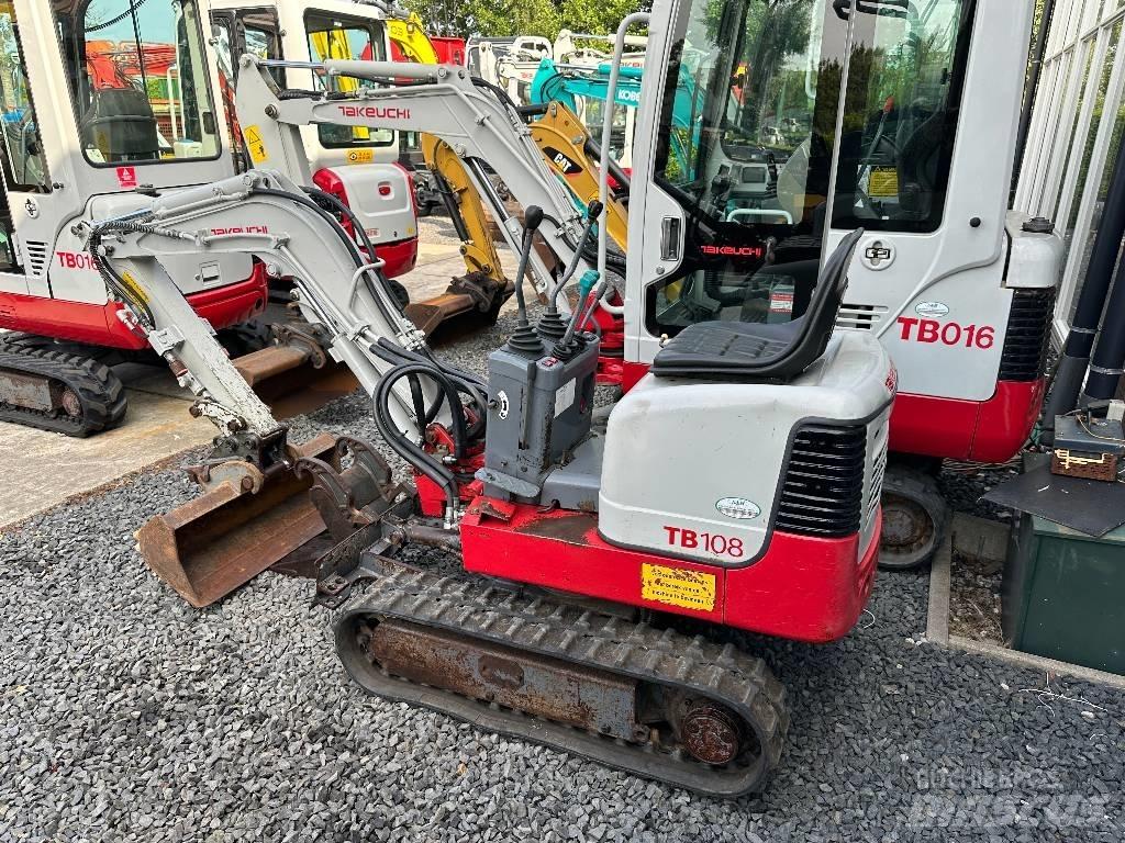 Takeuchi TB108 Minigraafmachines < 7t