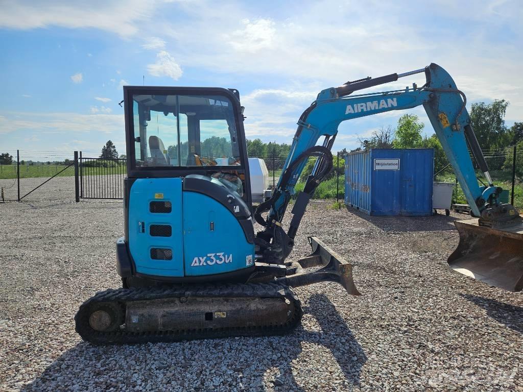 Airman AX 33 U-6 Minigraafmachines < 7t