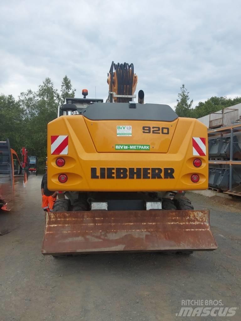 Liebherr A 920 Wielgraafmachines