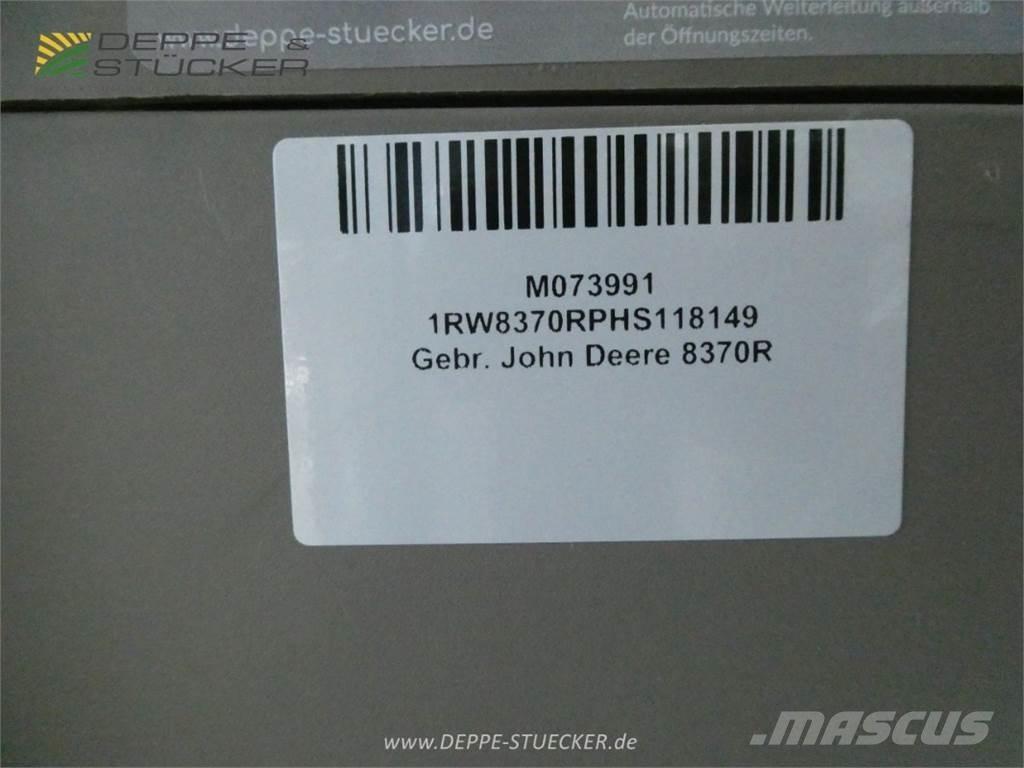 John Deere 8370R Tractoren