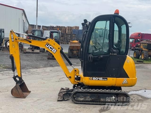 JCB 8018 Minigraafmachines < 7t