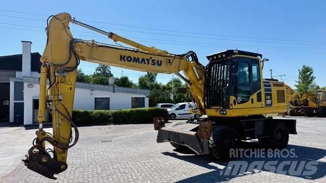 Komatsu PW 180-10 Wielgraafmachines
