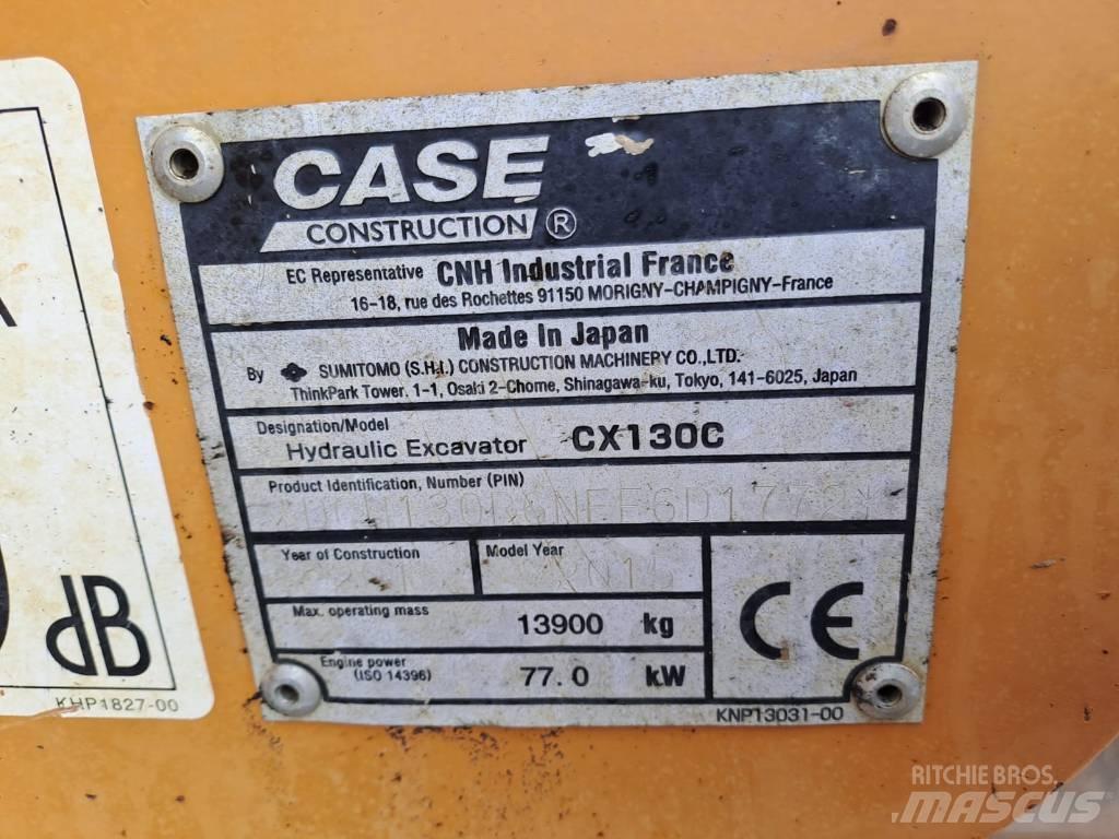 CASE CX 130 C Rupsgraafmachines