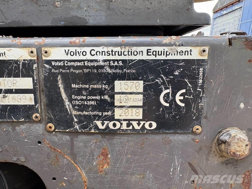 Volvo EC 15 D Minigraafmachines < 7t