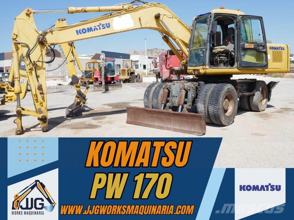 Komatsu PW 170 Wielgraafmachines