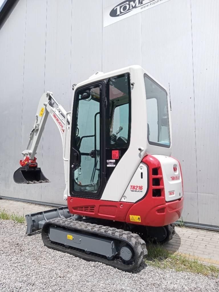 Takeuchi TB 216 Minigraafmachines < 7t