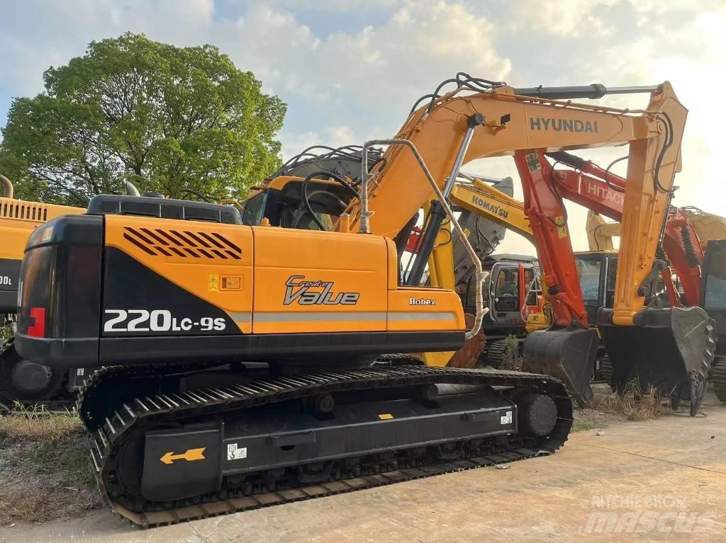 Hyundai R220LC-9S Rupsgraafmachines