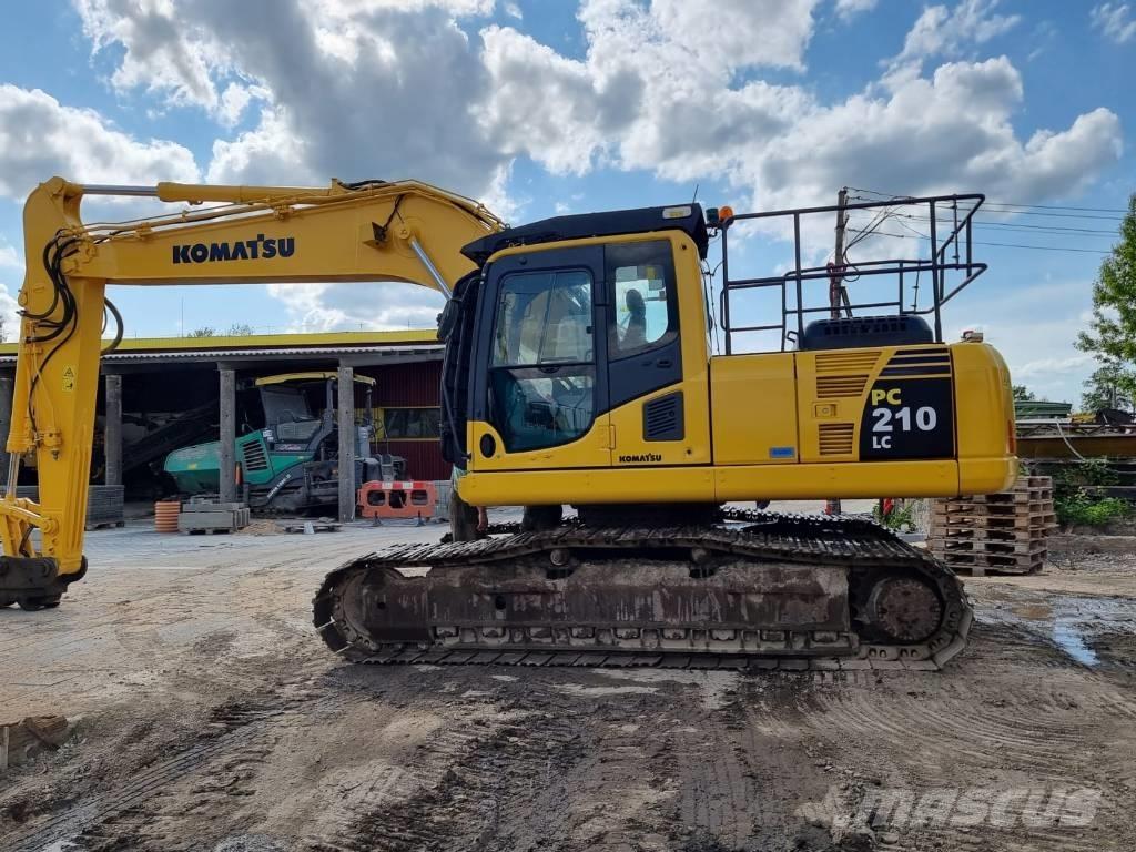 Komatsu PC 210-8 Rupsgraafmachines