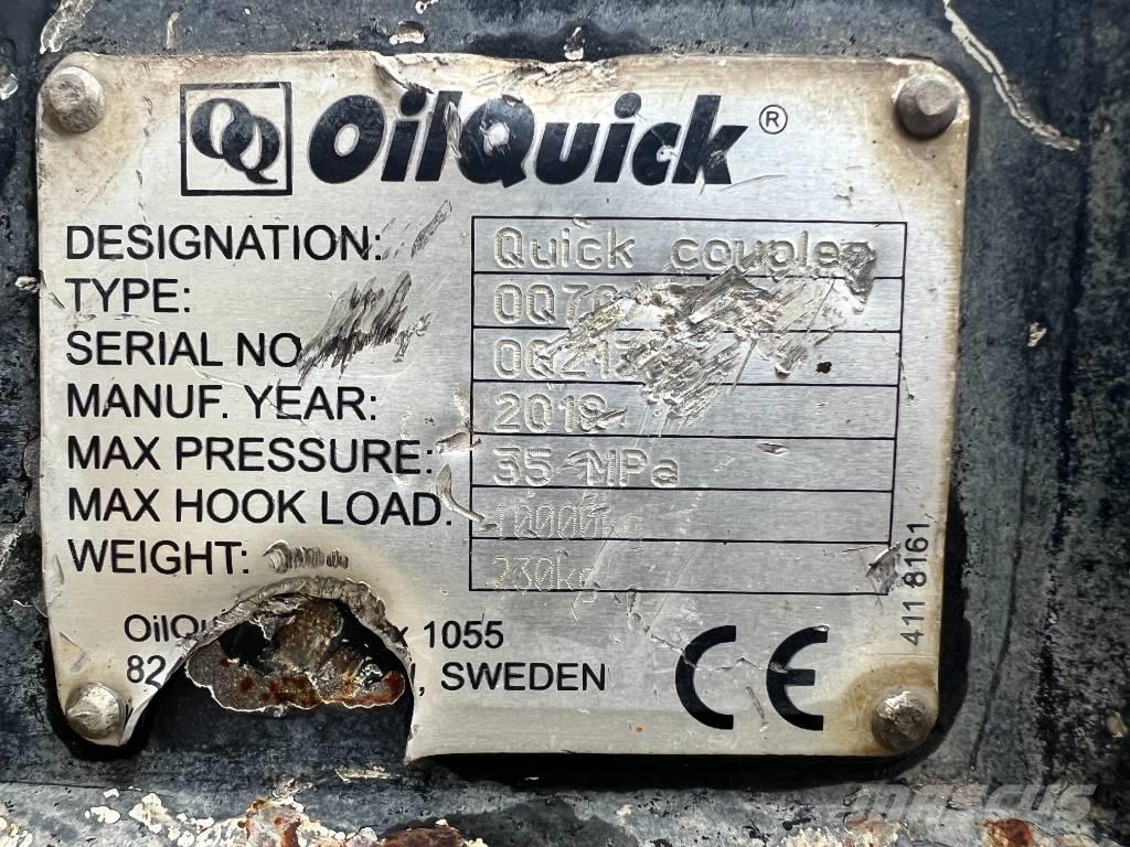 OilQuick OQ70/55 Snelkoppelingen