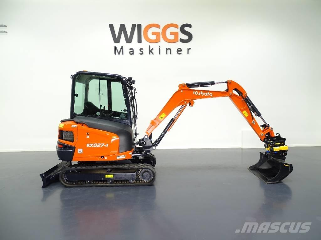 Kubota KX 027-4 Minigraafmachines < 7t