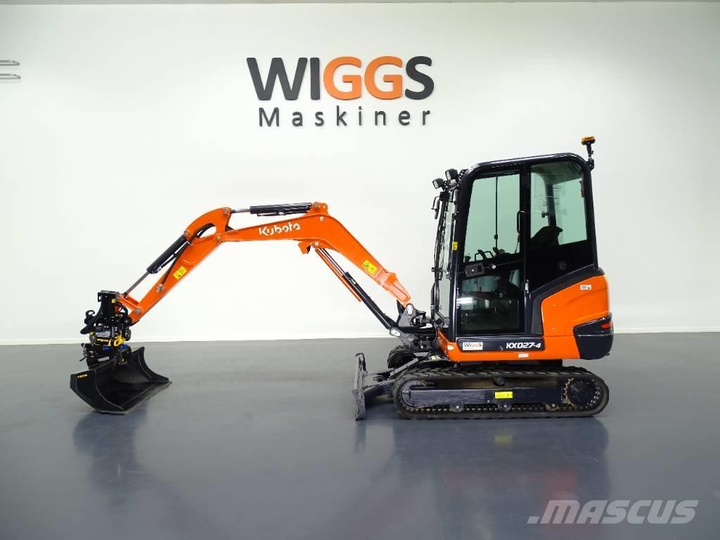 Kubota KX 027-4 Minigraafmachines < 7t