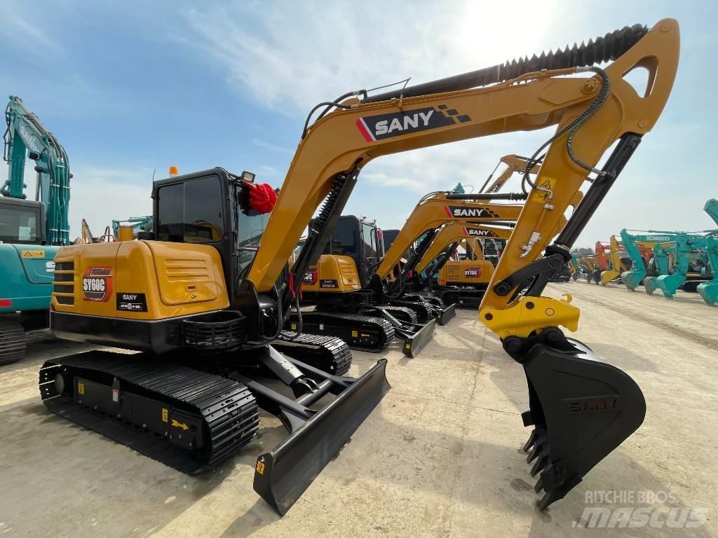 Sany 60 Minigraafmachines < 7t