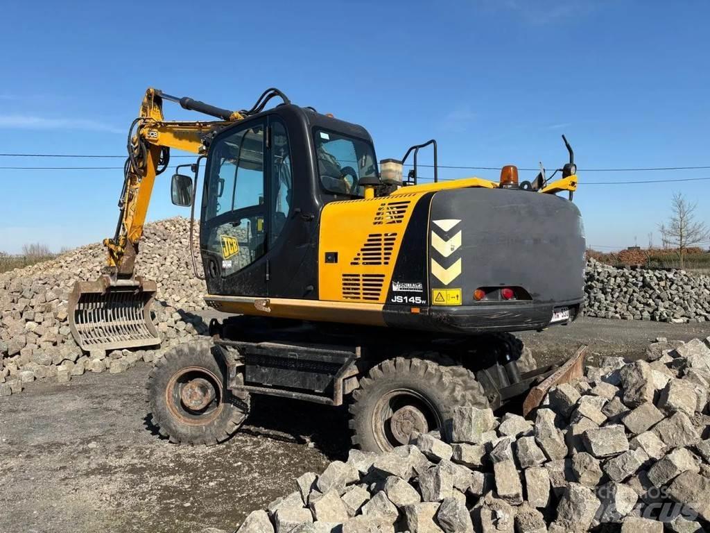 JCB JS145W Wielgraafmachines