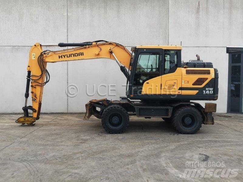 Hyundai HW140 Wielgraafmachines