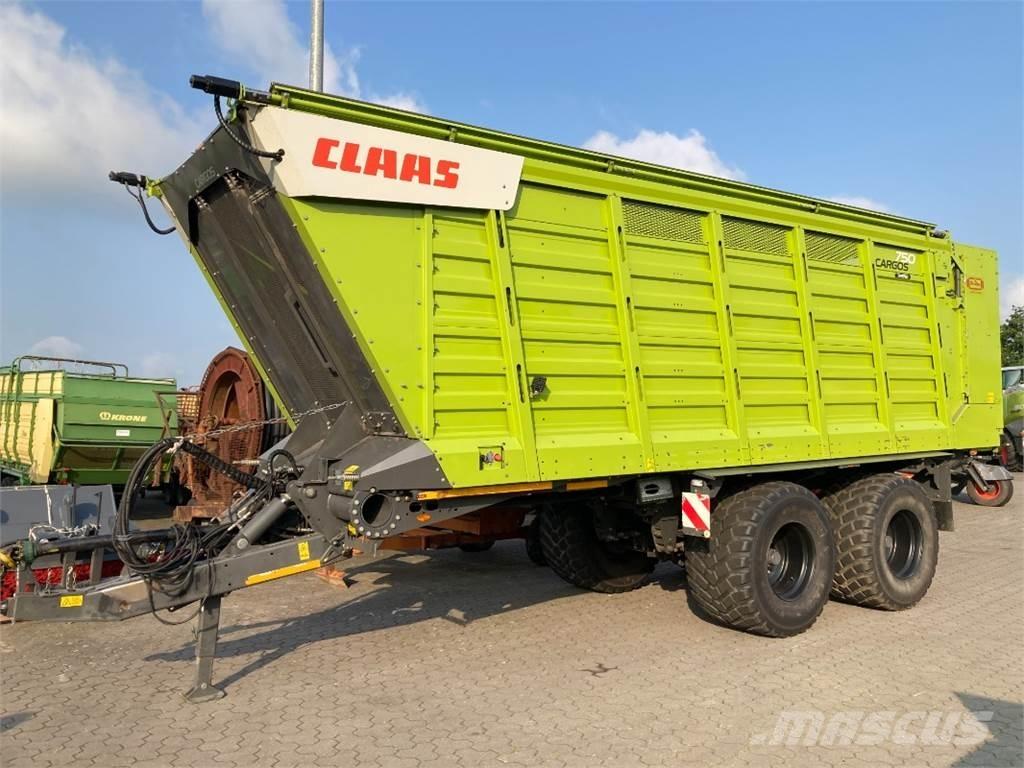 CLAAS Cargos 750 Bestratingsmachines en hijsmaterialen