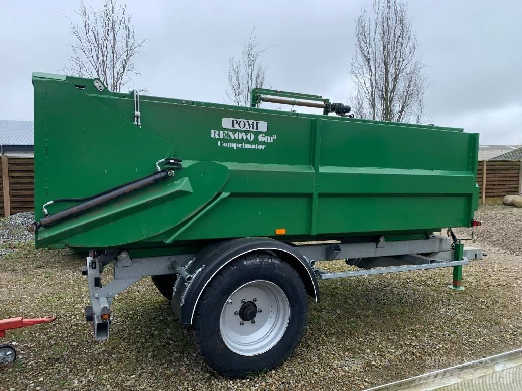 Pomi Renovo 6 m3 Afvalcompressoren