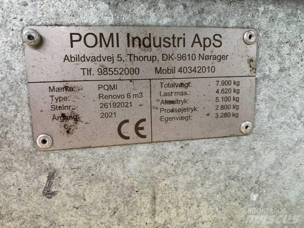 Pomi Renovo 6 m3 Afvalcompressoren