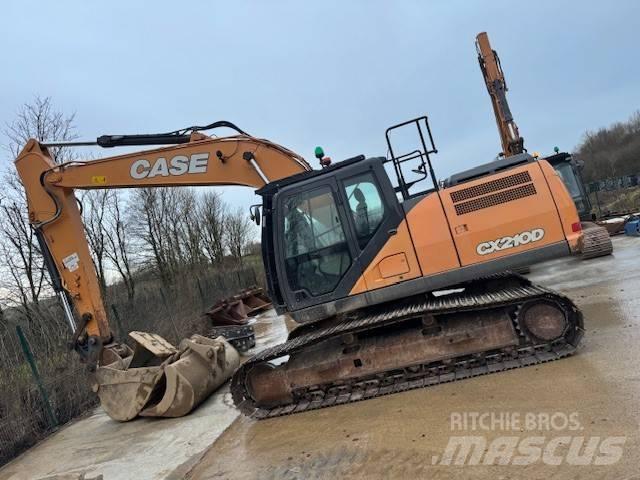 CASE CX 210 D Rupsgraafmachines