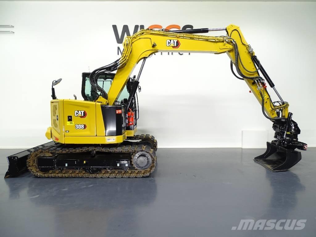 CAT 308 CR Midigraafmachines 7t - 12t