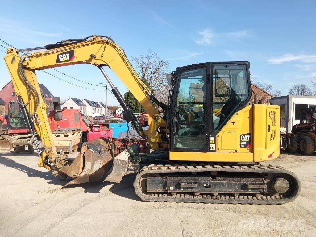 CAT 308 CR Midigraafmachines 7t - 12t