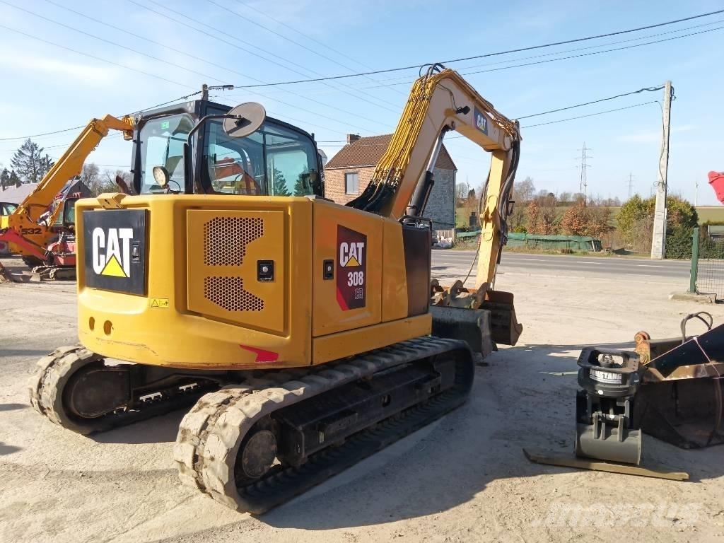 CAT 308 CR Midigraafmachines 7t - 12t